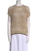 Brunello Cucinelli Linen Open Front Sweater