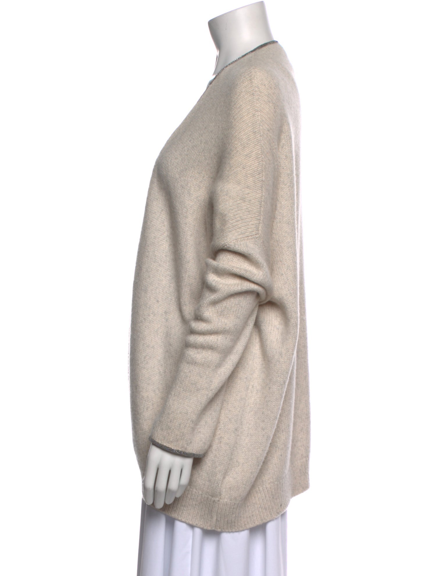 Brunello Cucinelli Cashmere V-Neck Sweater