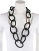 Brunello Cucinelli Leather Chain Necklace