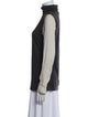Brunello Cucinelli Striped Turtleneck Top