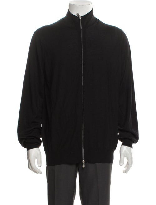 Brunello Cucinelli Virgin Wool Turtleneck Cardigan