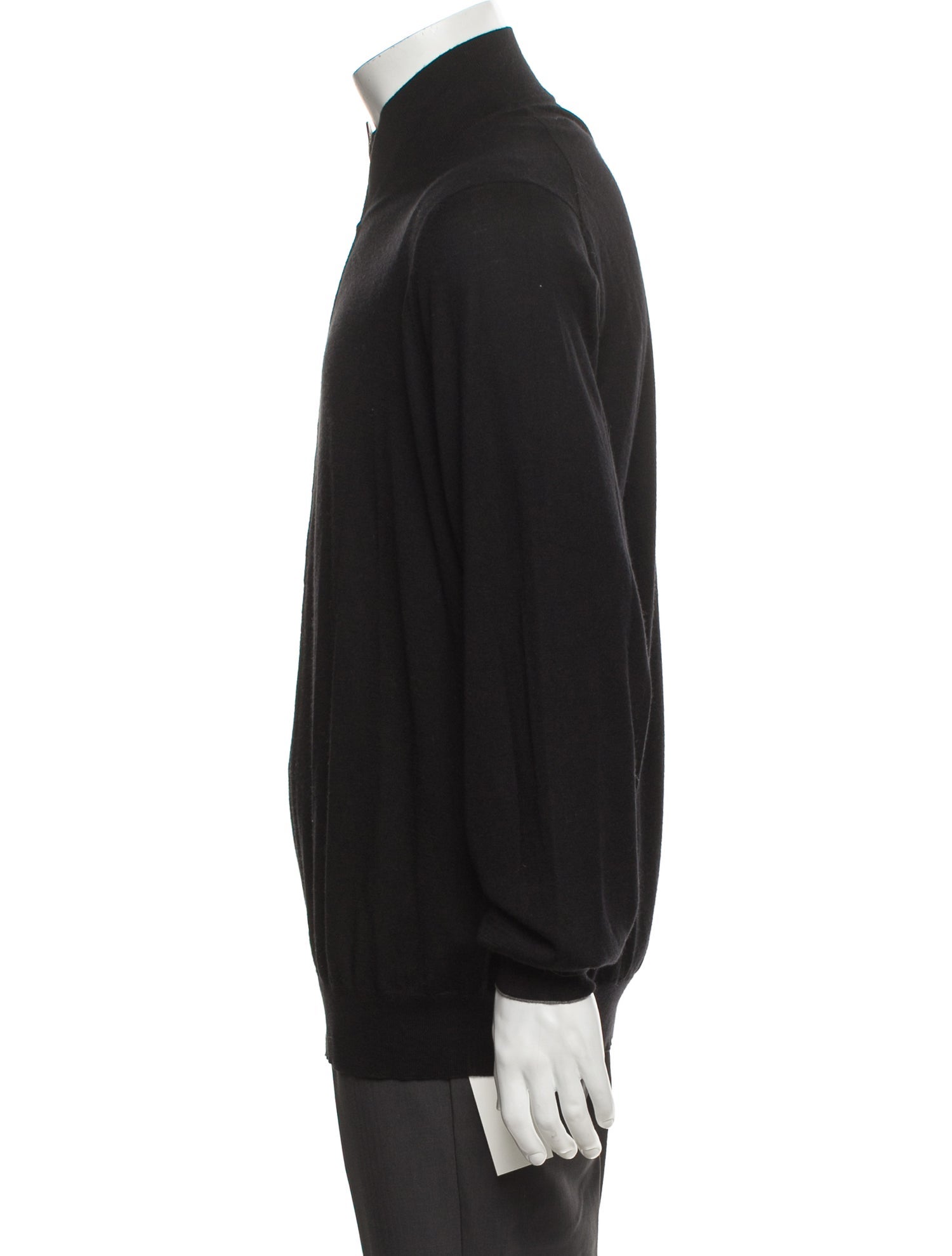 Brunello Cucinelli Virgin Wool Turtleneck Cardigan