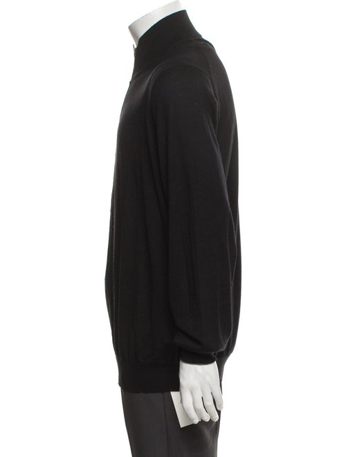 Brunello Cucinelli Virgin Wool Turtleneck Cardigan