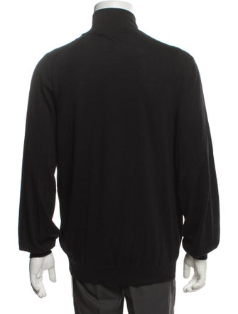 Brunello Cucinelli Virgin Wool Turtleneck Cardigan