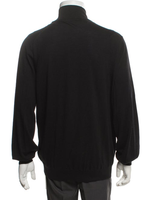 Brunello Cucinelli Virgin Wool Turtleneck Cardigan