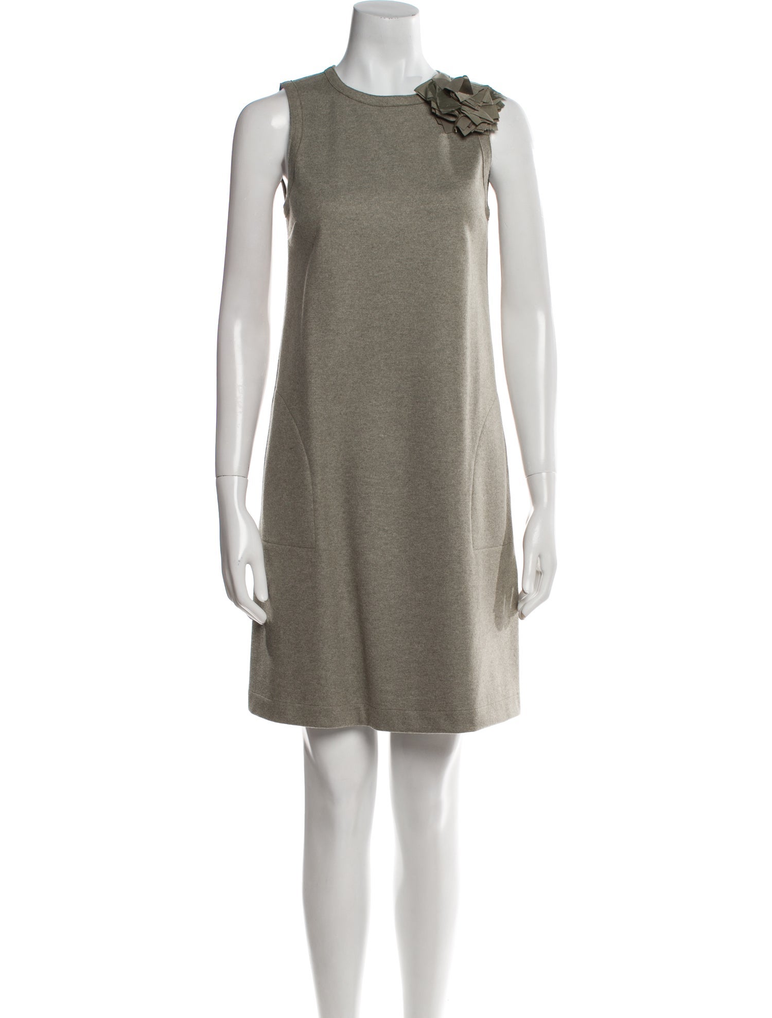 Brunello Cucinelli Wool Mini Dress