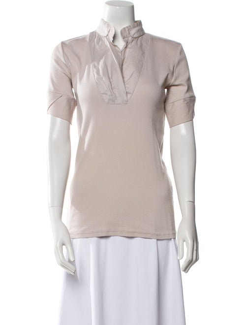 Brunello Cucinelli V-Neck Short Sleeve Polo