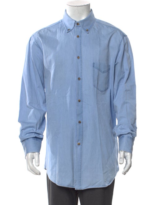 Brunello Cucinelli Long Sleeve Denim Shirt