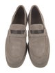 Brunello Cucinelli Monili Suede Loafers