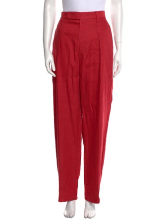Brunello Cucinelli Linen Wide Leg Pants