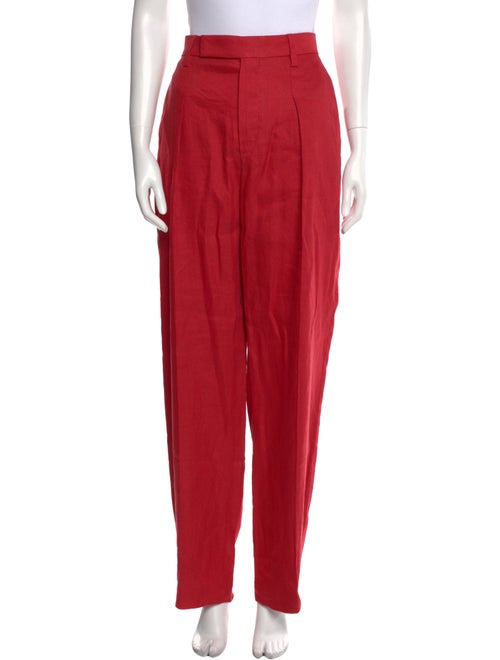Brunello Cucinelli Linen Wide Leg Pants