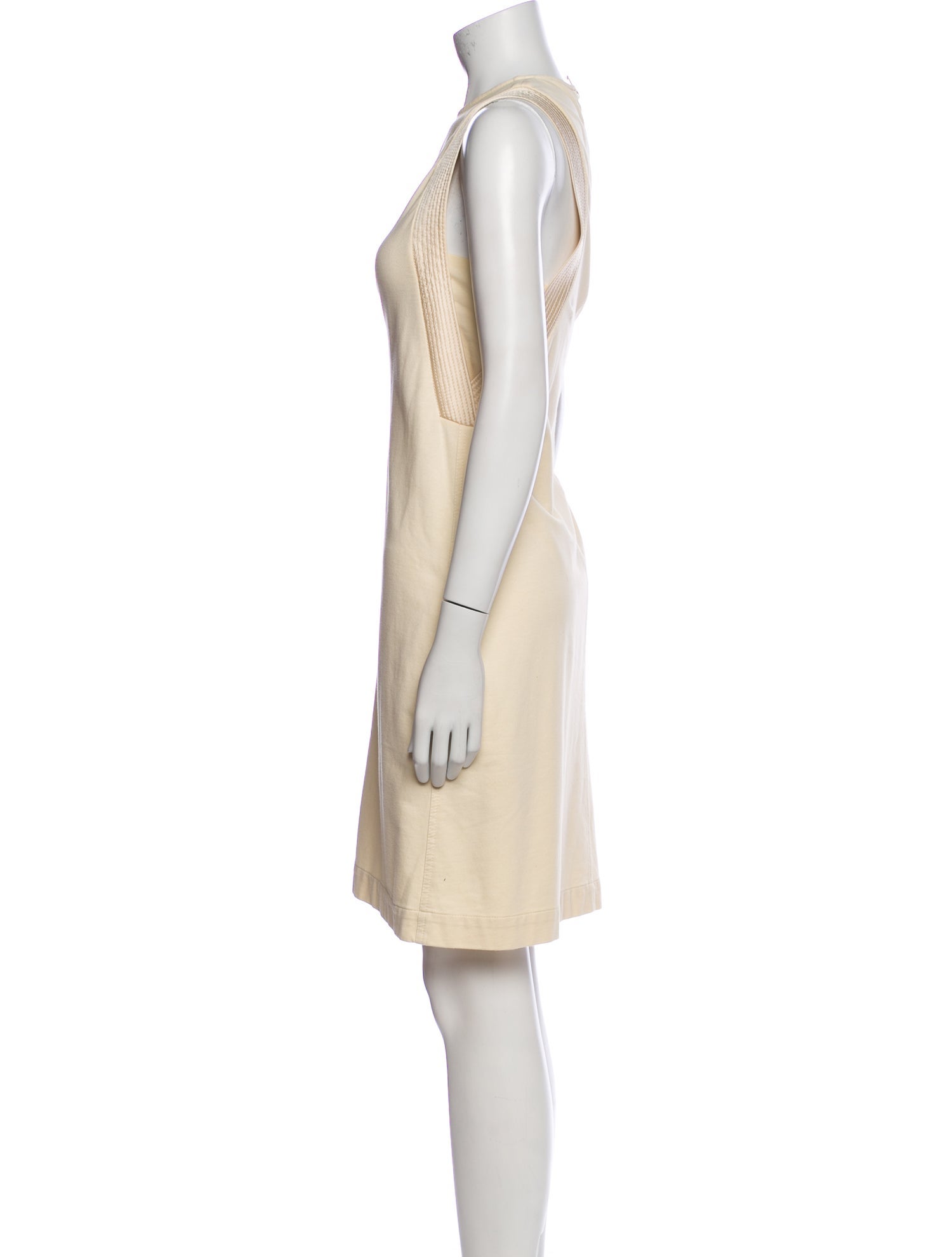 Brunello Cucinelli Crew Neck Knee-Length Dress