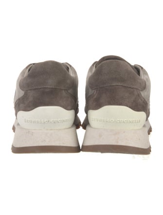 Brunello Cucinelli Monili Suede Sneakers