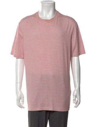 Brunello Cucinelli Striped Crew Neck T-Shirt