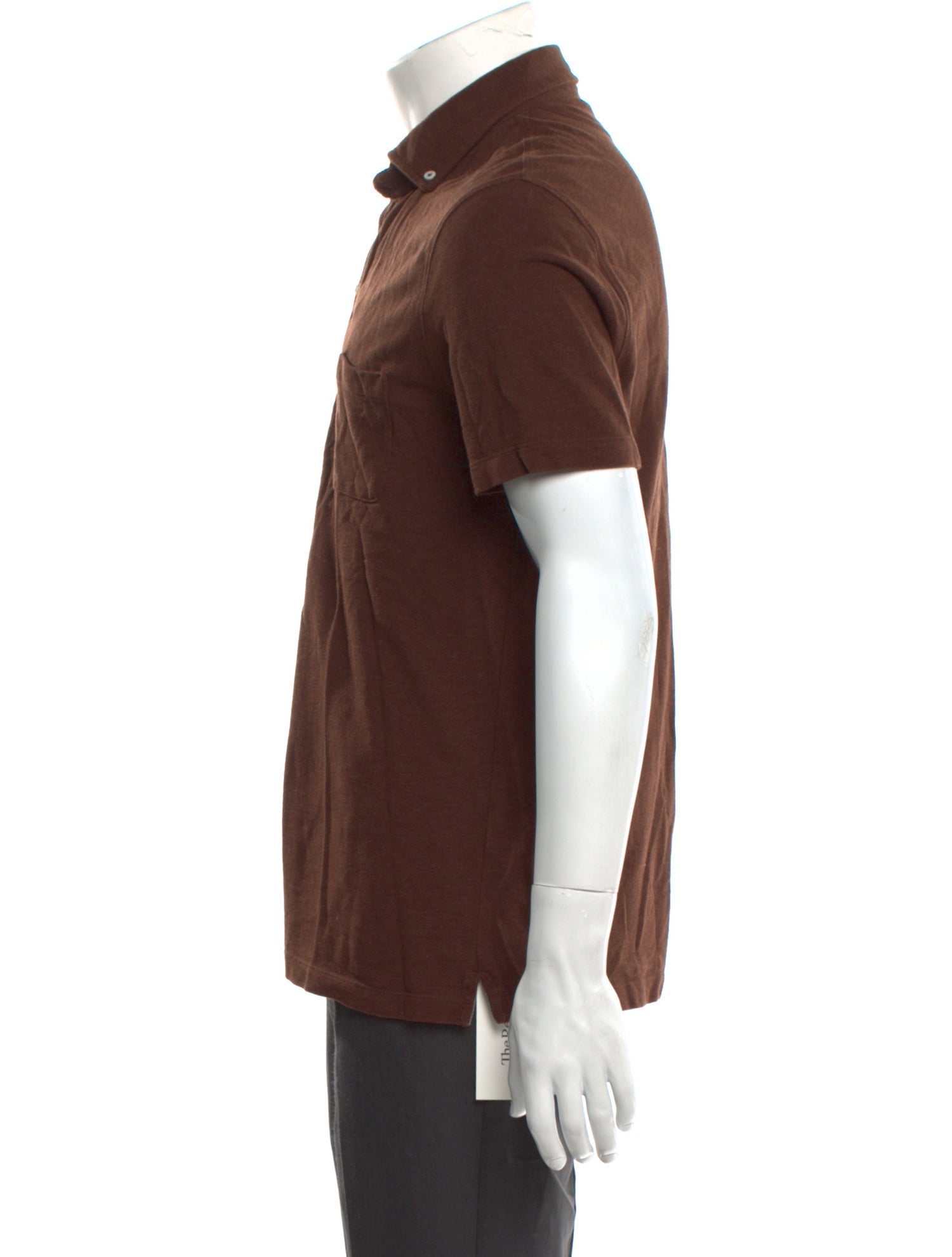 Brunello Cucinelli V-Neck Short Sleeve Polo Shirt