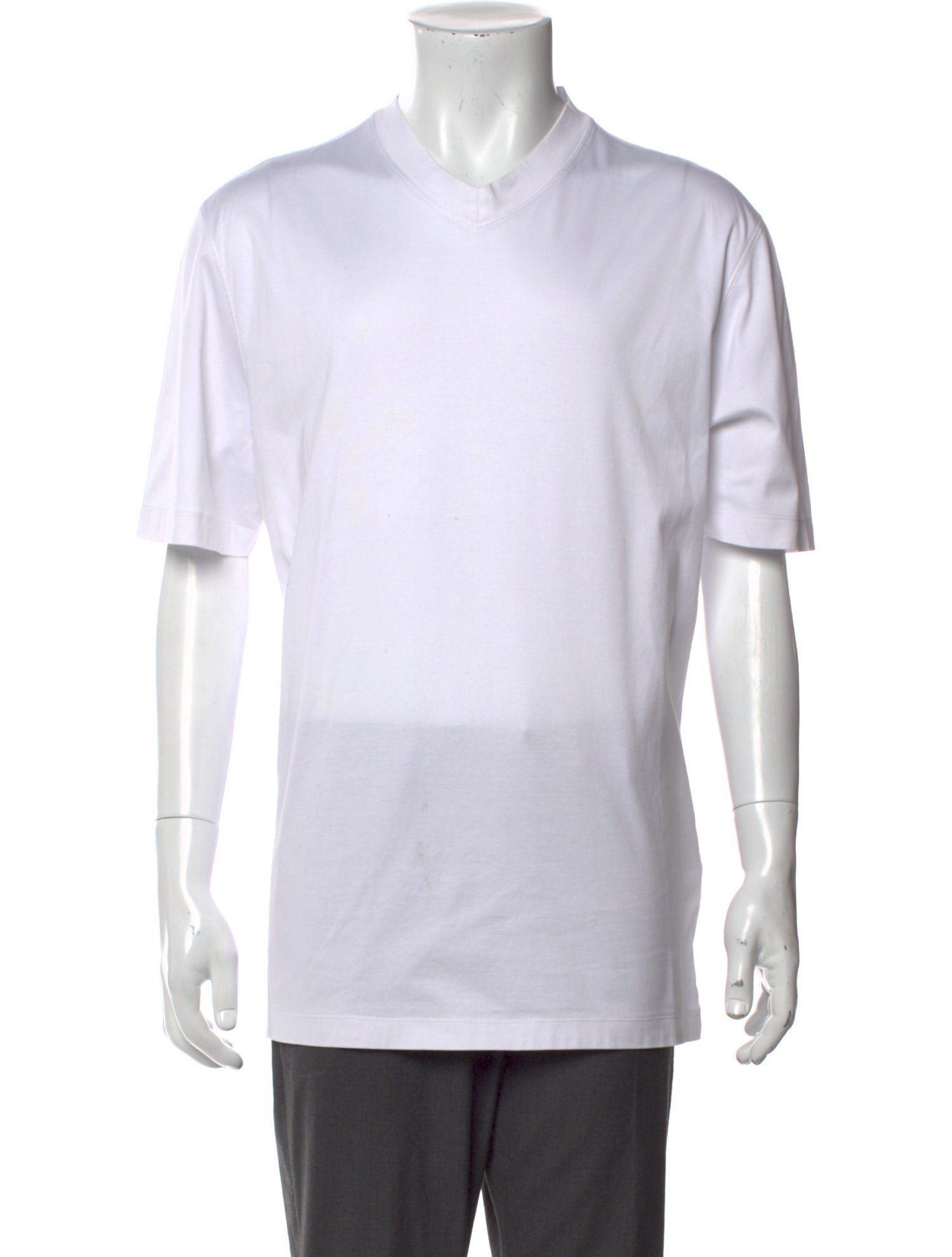 Brunello Cucinelli V-Neck Short Sleeve T-Shirt
