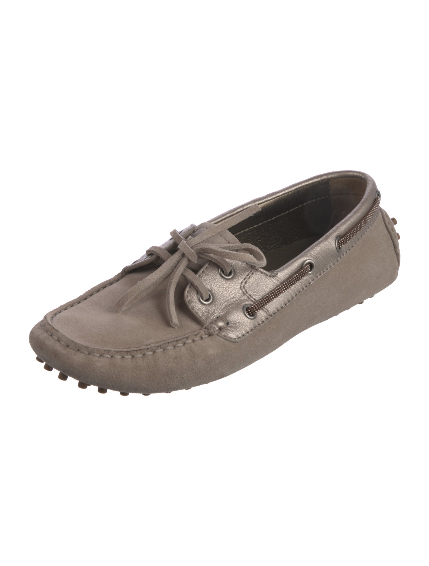 Brunello Cucinelli Suede Moccasins