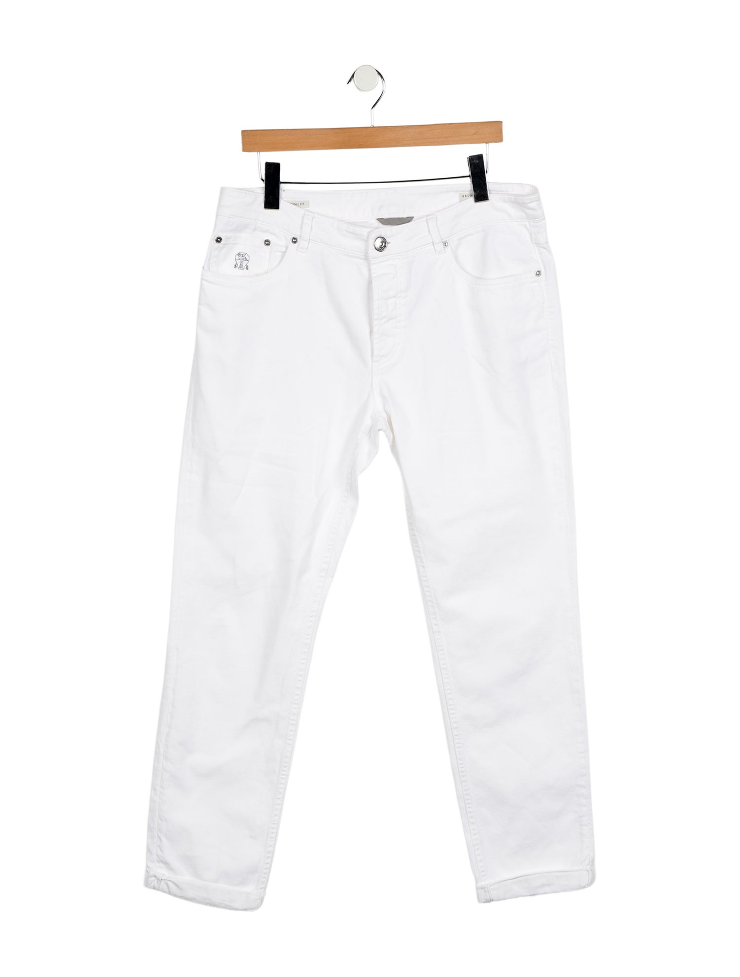 Brunello Cucinelli Monili Straight-Leg Jeans