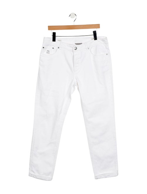 Brunello Cucinelli Monili Straight-Leg Jeans