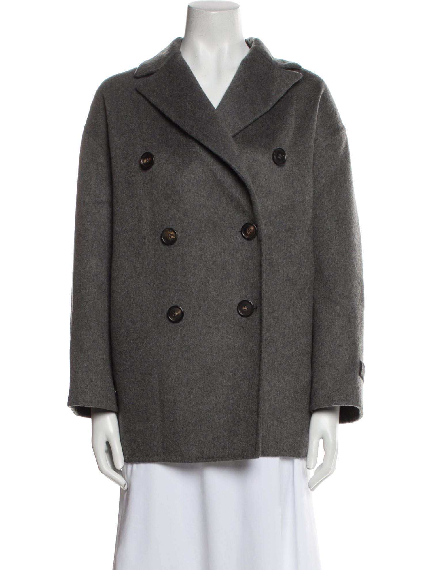 Brunello Cucinelli Cashmere Peacoat