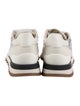 Brunello Cucinelli Suede Colorblock Pattern Sneakers