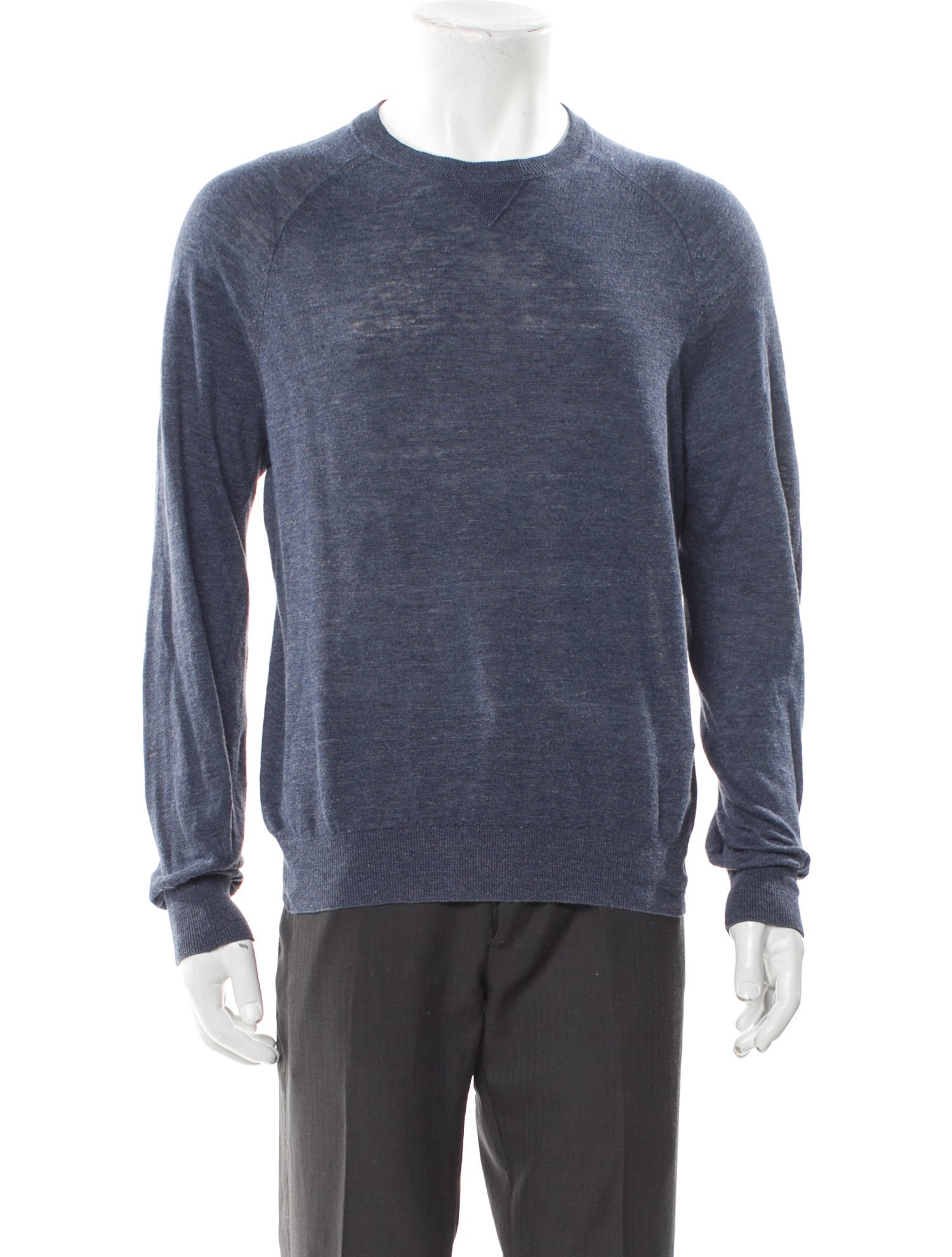 Brunello Cucinelli Linen Crew Neck Pullover