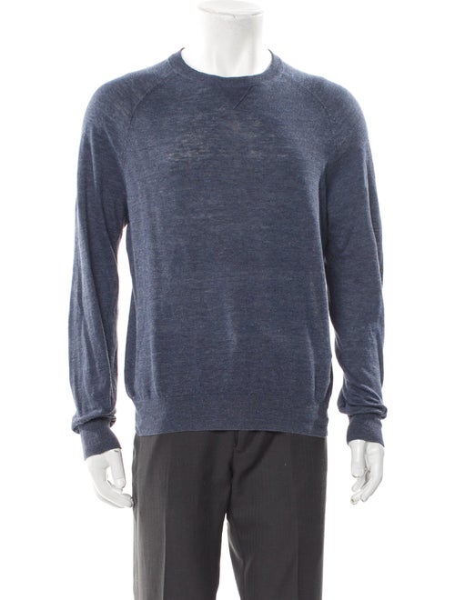 Brunello Cucinelli Linen Crew Neck Pullover