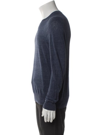 Brunello Cucinelli Linen Crew Neck Pullover