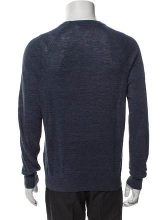 Brunello Cucinelli Linen Crew Neck Pullover