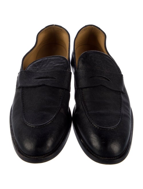Brunello Cucinelli Monili Leather Loafers