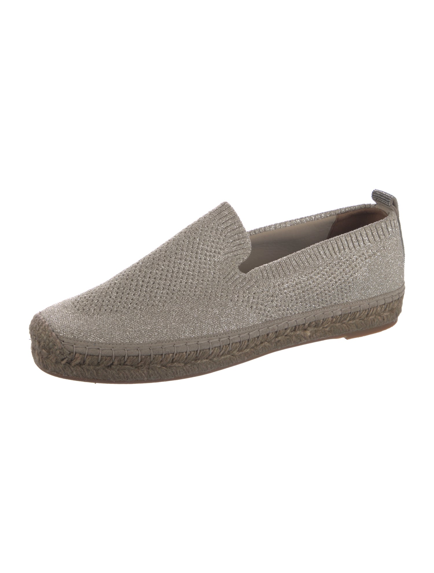 Brunello Cucinelli Glitter Accents Espadrilles