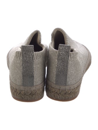 Brunello Cucinelli Glitter Accents Espadrilles