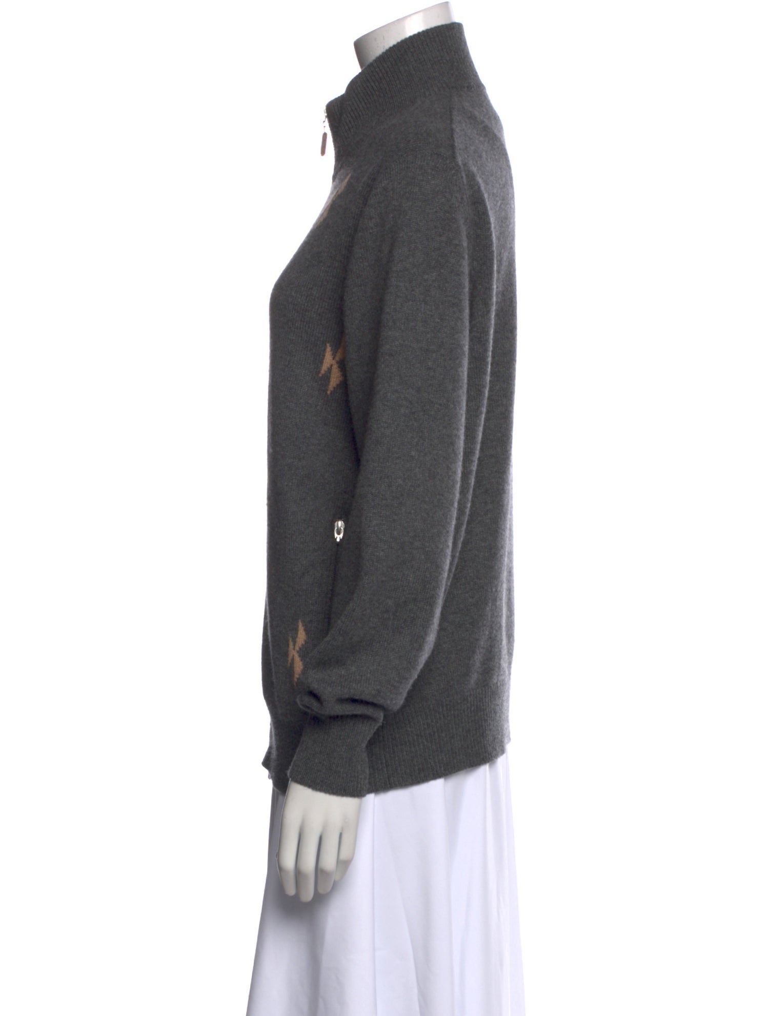 Brunello Cucinelli Cashmere Printed Cardigan