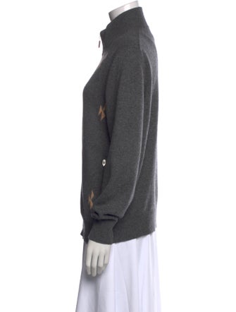 Brunello Cucinelli Cashmere Printed Cardigan