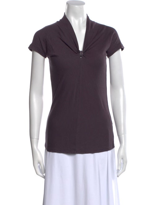 Brunello Cucinelli V-Neck Short Sleeve T-Shirt