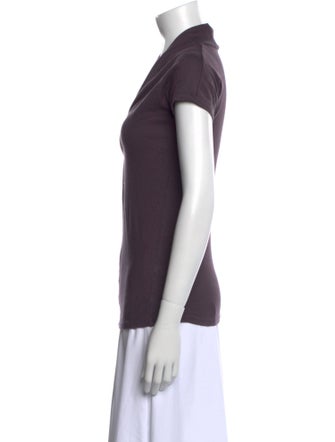 Brunello Cucinelli V-Neck Short Sleeve T-Shirt