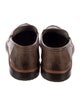 Brunello Cucinelli Leather Whipstitch Trim Loafers