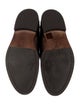 Brunello Cucinelli Leather Whipstitch Trim Loafers