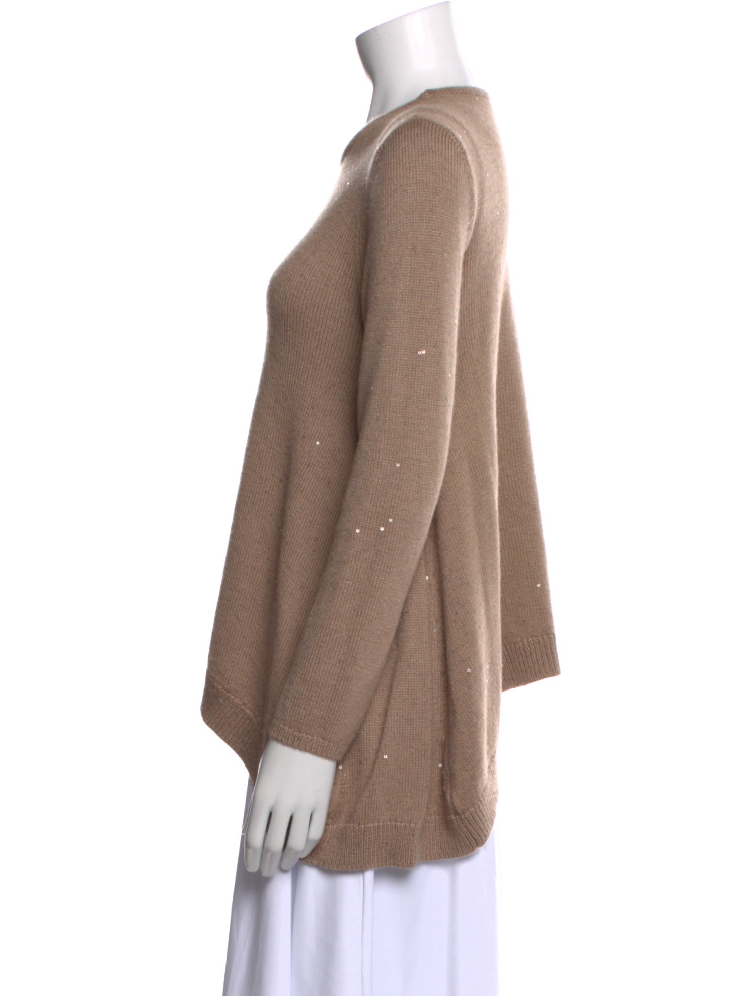 Brunello Cucinelli Cashmere Crew Neck Sweater