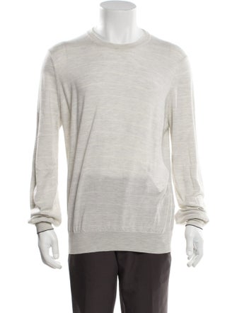 Brunello Cucinelli Virgin Wool Crew Neck Pullover