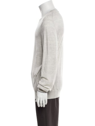 Brunello Cucinelli Virgin Wool Crew Neck Pullover