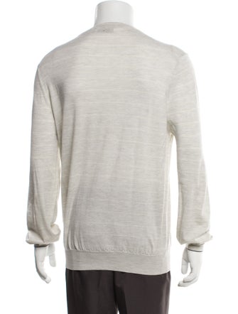 Brunello Cucinelli Virgin Wool Crew Neck Pullover