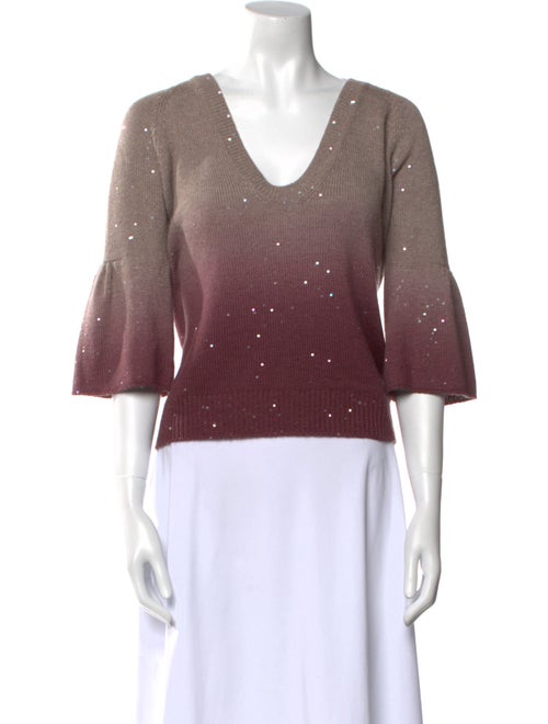 Brunello Cucinelli Cashmere Tie-Dye Print Sweater