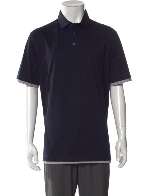 Brunello Cucinelli Collar Short Sleeve Polo Shirt