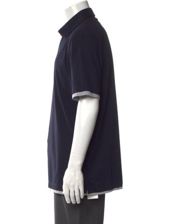 Brunello Cucinelli Collar Short Sleeve Polo Shirt