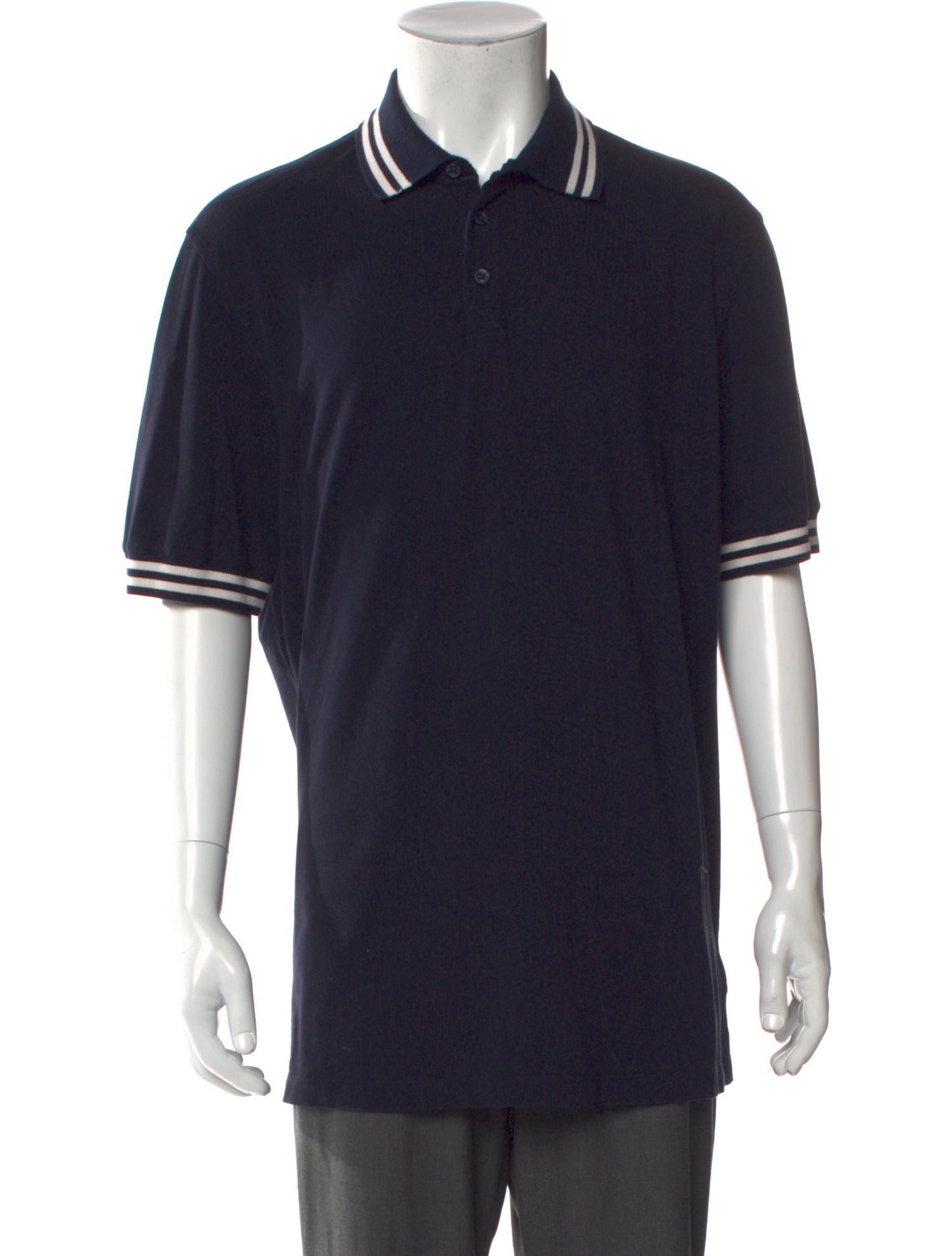 Brunello Cucinelli Collar Short Sleeve Polo Shirt