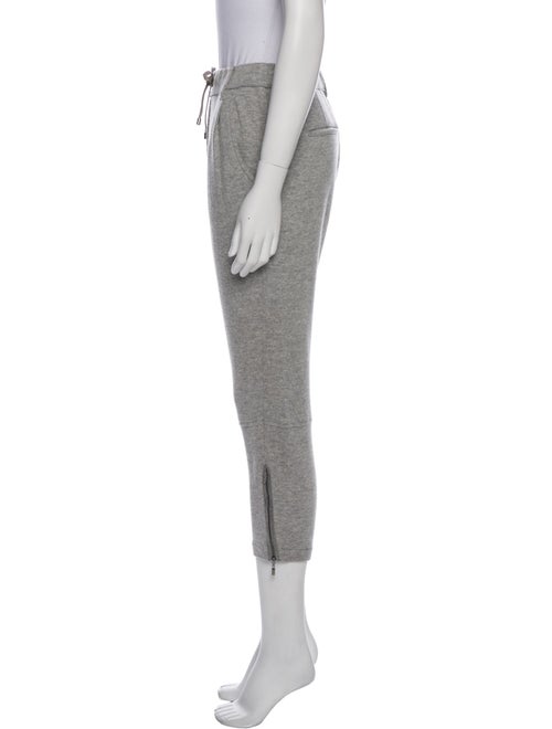 Brunello Cucinelli Virgin Wool Beaded Accents Sweatpants