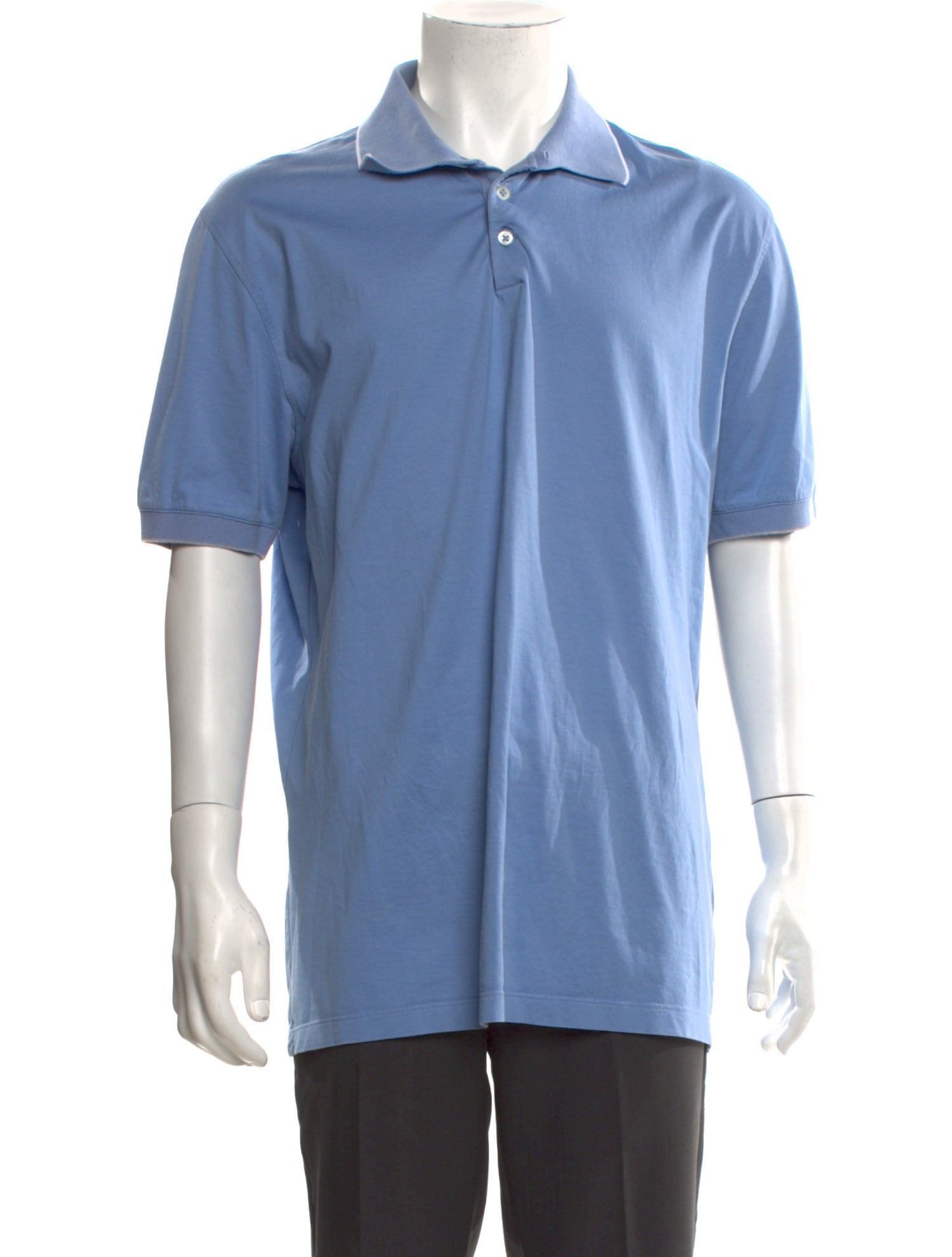 Brunello Cucinelli Collar Short Sleeve Polo Shirt