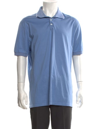 Brunello Cucinelli Collar Short Sleeve Polo Shirt