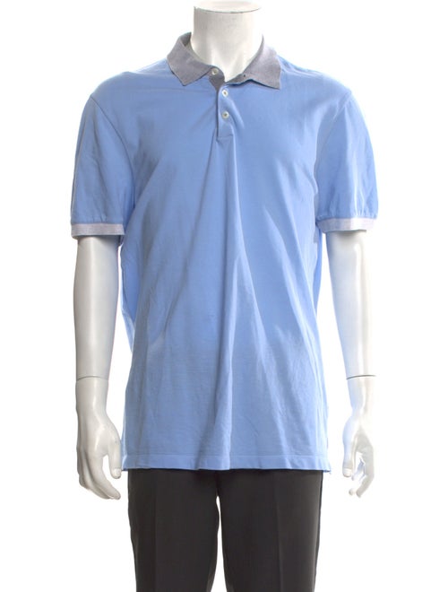 Brunello Cucinelli Collar Short Sleeve Polo Shirt